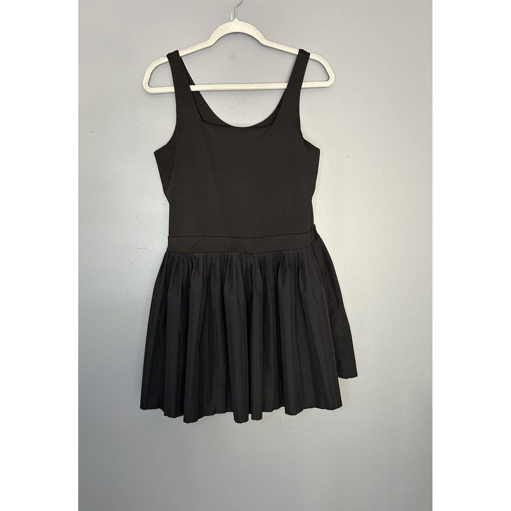 All In Motion Active Dress XL Black Tennis Fit & Flare Pleated Skort Athleisure